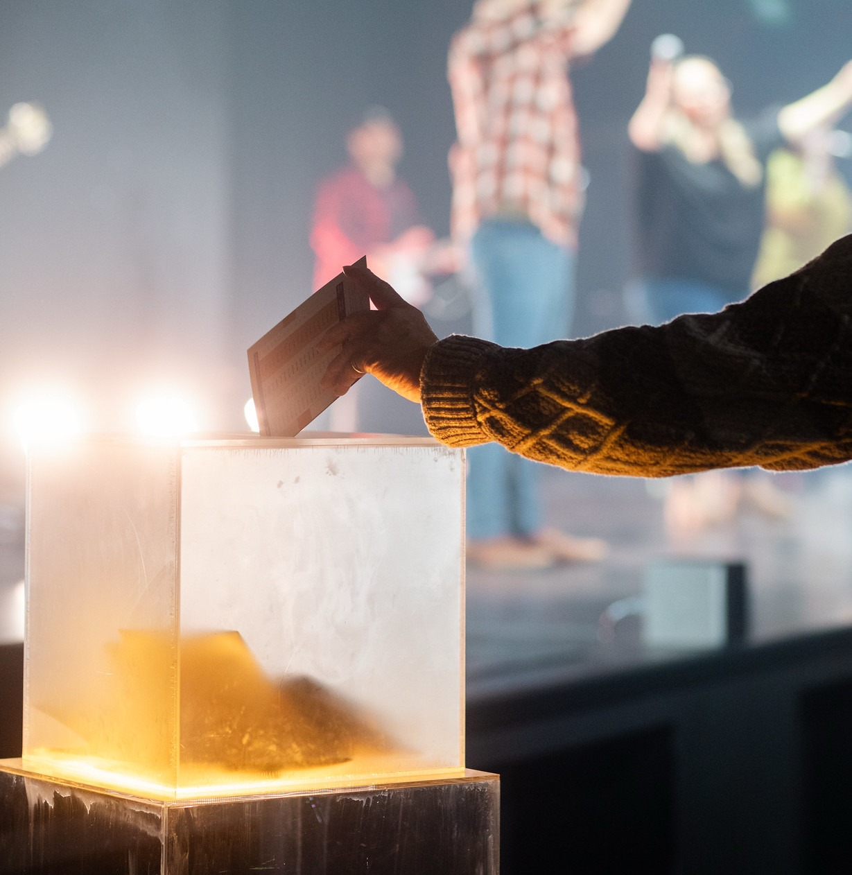 Aaron Brockett Preaching